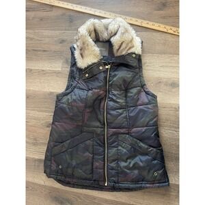 Maurices Jacket, Women's Size Medium, Black, Fur Collar, Zip up